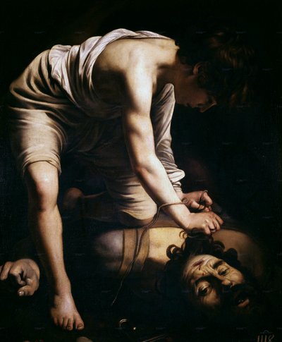 David and Goliath by Michelangelo Merisi Caravaggio